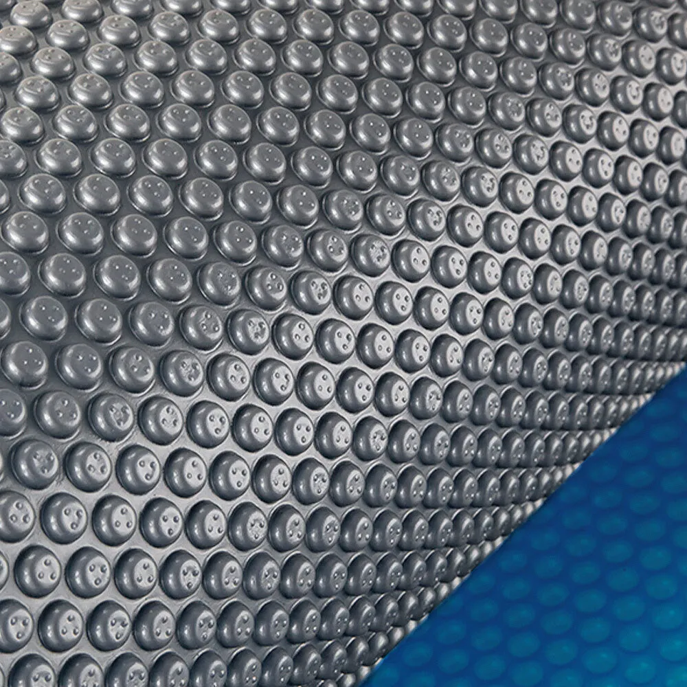 400 Micron 7.5x3.2m Blue Silver Solar Pool Cover LDPE Aurelaqua