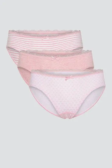 Comazo Fairtrade Girls Briefs - 3 Pack
