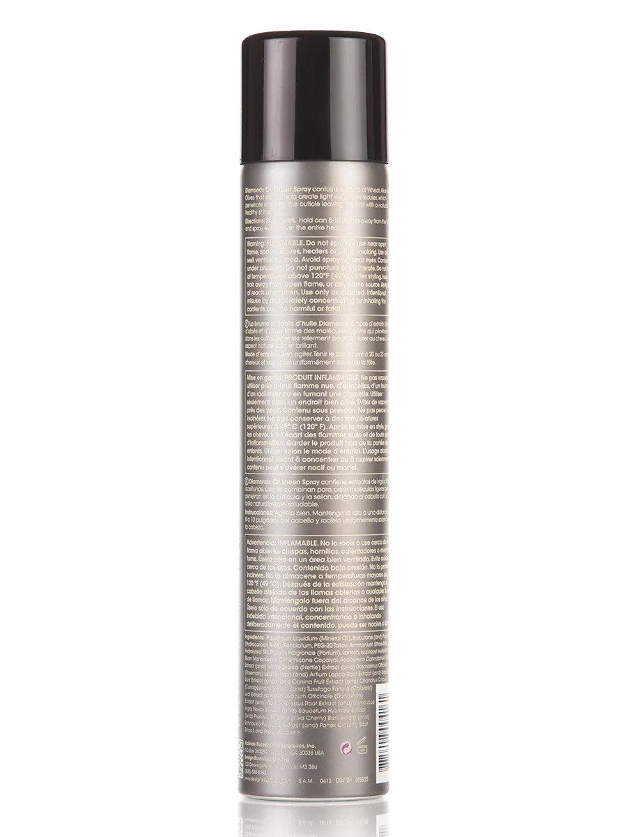 Design Essentials Diamonds Oil Sheen Spray 10oz