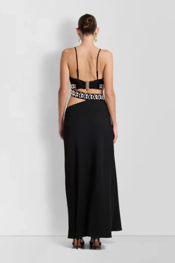 La Playa Maxi Dress Noir