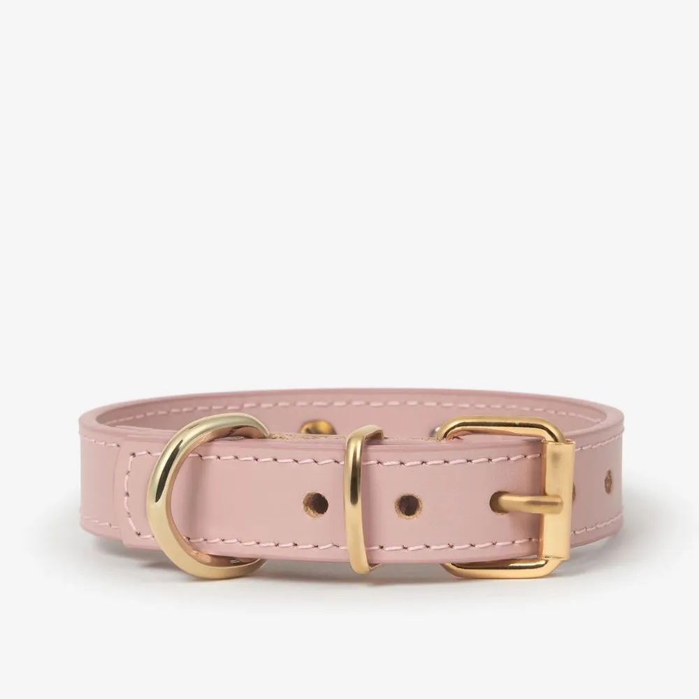 Nara Heart Studded Dog Collar