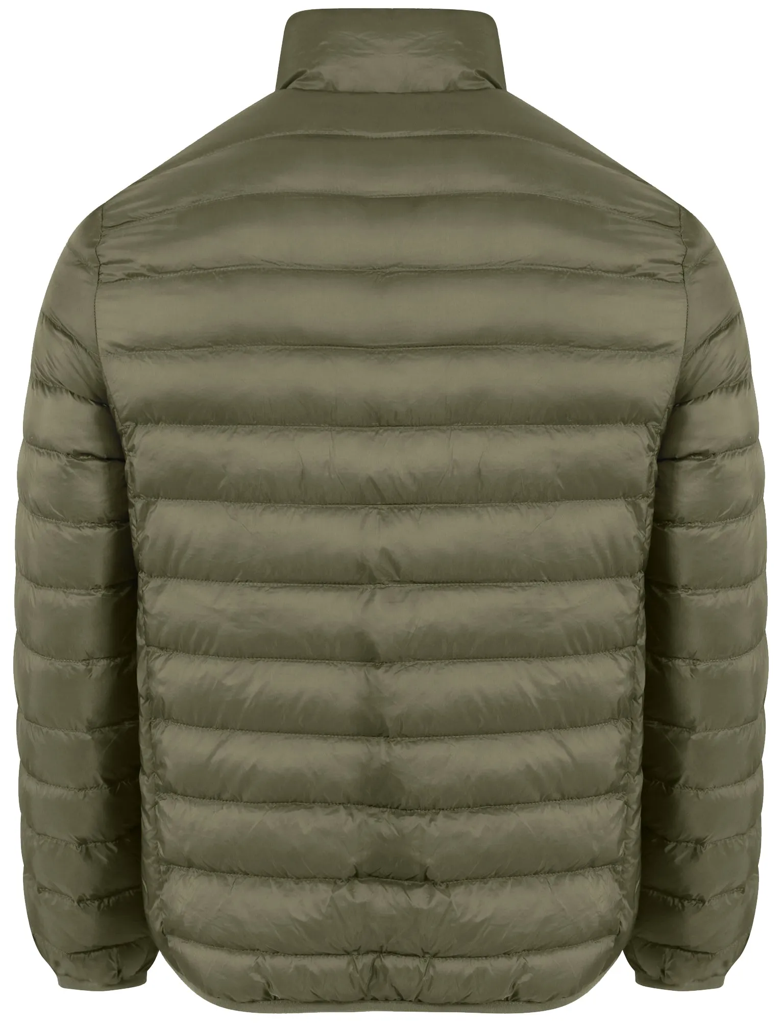 Rawcliffe Quilted Puffer Jacket in Amazon Khaki - Tokyo Laundry