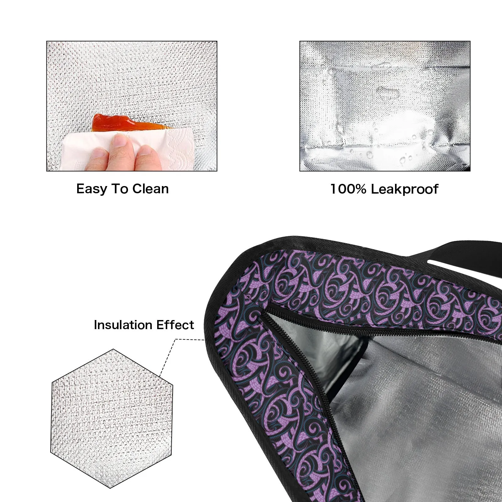 Ursula Tentacles Large Capacity Insulated Tote Bag