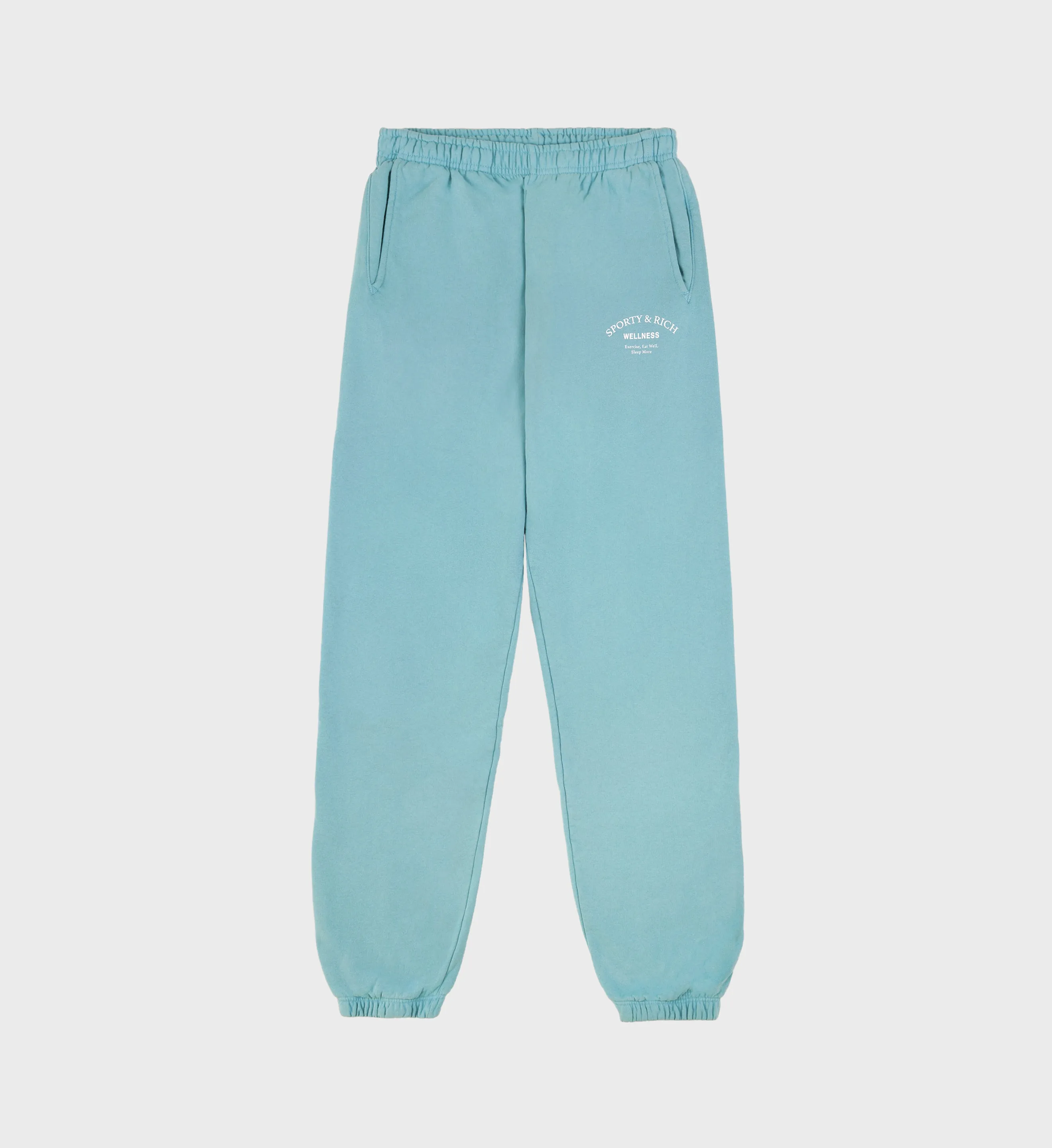 Wellness Studio Sweatpant - Paradise/White